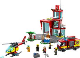 lego gaisrine - LEGO City Fire Gaisrinė 60320 - 3 nuotrauka